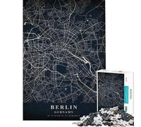 Puzzle da 1000 pezzi per ragazzi Berlino Germania Puzzle per adulti gioco per famiglie stimolante da completare Gioco divertente per tutta la famiglia 50x75cm