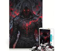 Puzzle da 1000 pezzi per ragazzi Blood Oath Knight︰ Crimson Vanguard, gioco educativo, regalo di compleanno, compleanno e Natale 38x26cm