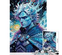 Puzzle da 1000 pezzi per ragazzi Boreas︰ Frost Principe dei Venti del Nord Gioco rompicapo per vacanze a casa Giocattolo educativo per rafforzare l'amore tra le coppie (26x38cm)