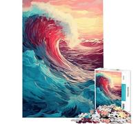 Puzzle da 1000 pezzi per ragazzi "Breaking Into The Sunset" gioco educativo e stimolante per il relax l'analisi e la logica Ottimo regalo e giocattolo (dimensioni 38x52cm)