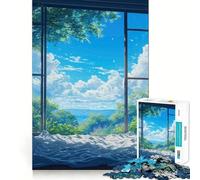 Puzzle da 1000 pezzi per ragazzi Breeze of Tranquility Premium Cut Fun Focus Fun Game Easy Time Play Xmas Art Display (38x52cm)