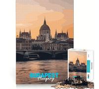 Puzzle da 1000 pezzi per ragazzi,Budapest,Ungheria,paesaggio urbano,decorazione per incastri precisi,gioco per esercizi mentali,gioco per il relax,regalo di Natale divertente (50x75cm)