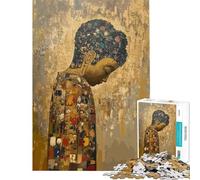 Puzzle da 1000 pezzi per ragazzi Buddha obbediente alla vita Aiuta ad allenare la mente Un'opera d'arte Gioco divertente Adatto a partire dai 14 anni (38x26cm)