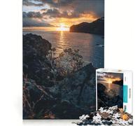 Puzzle da 1000 pezzi per ragazzi Canico Madeira, giocattolo decorativo da parete, allena la mente e le mani, ottimo regalo per gli appassionati di videogiochi 38x52cm