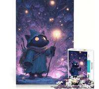 Puzzle da 1000 pezzi per ragazzi, carta dei tarocchi fantasy - Il gatto matto, giochi per famiglie, divertenti e umoristici, adatti come decorazione da scrivania 50x75cm