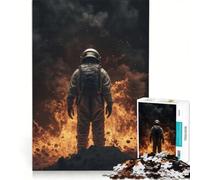 Puzzle da 1000 pezzi per ragazzi: Catastrofe Astronauta, gioco pratico, per divertimento in famiglia, adatto come decorazione da scrivania 50x75cm