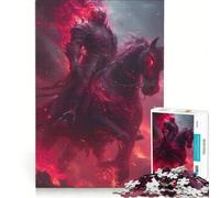 Puzzle da 1000 pezzi per ragazzi Cavaliere non morto giocattolo fai-da-te antistress intellettuale adatto come decorazione da scrivania 50x75cm