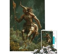 Puzzle da 1000 pezzi per ragazzi Centauro stimolante per la mente decorazione per la casa gioco pratico per ragazzi dai 14 anni in su 38x26cm