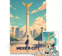 Puzzle da 1000 pezzi per ragazzi, Città del Messico, gioco interattivo, attività per famiglie, ottimo regalo per gli appassionati di videogiochi 50x75cm