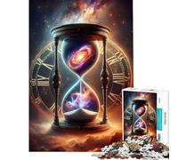 Puzzle da 1000 pezzi per ragazzi "Clessidra del Cosmo" - Difficile e stimolante - Analisi e logica - Gioco pratico per ragazzi dai 14 anni in su (38x26cm)