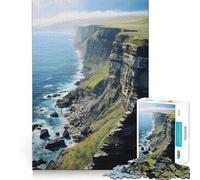 Puzzle da 1000 pezzi per ragazzi Cliff Edge Clean Edge Game Focus Game Gift Idle Play Game Christmas Wall Art (50x75cm)