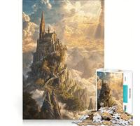 Puzzle da 1000 pezzi per ragazzi Cloud Sanctum Requiem, gioco interattivo, migliora la memoria, compleanno e Natale 50x75cm