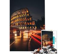 Puzzle da 1000 pezzi per ragazzi Colosseo Roma Italia ideale per compleanni Natale divertimento e umorismo Gioco interattivo per ragazzi dai 14 anni in su 38x52cm
