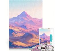 Puzzle da 1000 pezzi per ragazzi con ampie vedute delle colline gioco educativo regalo di compleanno collezione d'artista opera d'arte 38x52cm