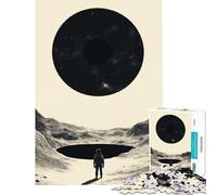 Puzzle da 1000 pezzi per ragazzi con astronauta e buco nero ispirato ai film interstellari sui buchi neri Gioco interattivo educativo sfida e regalo e uomini ideale per la decorazione della casa