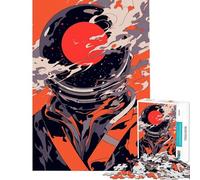 Puzzle da 1000 pezzi per ragazzi con astronauta nello spazio Gioco educativo da 1000 pezzi sfida impegnativa divertimento per tutta la famiglia (38x26cm)