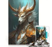 Puzzle da 1000 pezzi per ragazzi con creature fantastiche e mitologiche gioco interattivo stimola la memoria compleanno e Natale 50x75cm