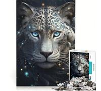 Puzzle da 1000 pezzi per ragazzi con creature pixelate e misteriose, gioco rilassante, stimolante da completare, regalo di Natale o compleanno 38x26cm