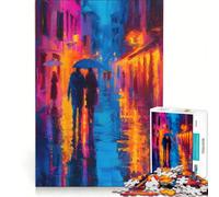 Puzzle da 1000 pezzi per ragazzi con dipinto di Venezia gioco educativo regalo di compleanno collezione d'artista belle arti 38x26cm