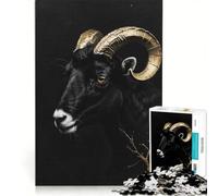 Puzzle da 1000 pezzi per ragazzi con epica illustrazione di un ariete, gioco educativo, gara di velocità manuale, sfida unica 50x75cm
