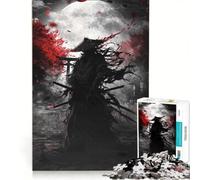 Puzzle da 1000 pezzi per ragazzi con fantasma, samurai e assassino, gioco pratico, assemblaggio di modelli, compleanno e Natale 50x75cm
