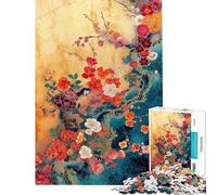 Puzzle da 1000 pezzi per ragazzi con fiori colorati ideale per il fai da te perfetto per le vacanze a casa o per passare il tempo insieme ideale per l'interazione genitore-figlio (dimensioni 50x75cm)