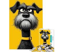 Puzzle da 1000 pezzi per ragazzi con Grumpy Dog divertente attività da fare in casa gioco pratico per migliorare la memoria adatto a partire dai 14 anni (38x26cm)