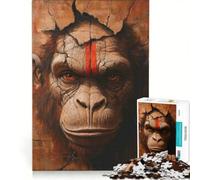 Puzzle da 1000 pezzi per ragazzi con Hanuman, l'ultimo protettore, gioco rilassante, antistress intellettuale, compleanno e altre occasioni 50x75cm