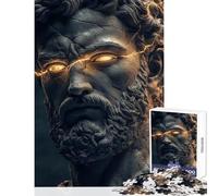 Puzzle da 1000 pezzi per ragazzi con il dio greco Zeus gioco per famiglie stimola la memoria decorazione per la casa giocattolo per rafforzare l'amore tra le coppie (38x26cm)