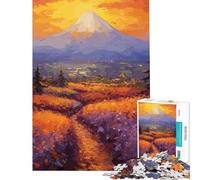 Puzzle da 1000 pezzi per ragazzi con il Monte Fuji sfida educativa ideale per rilassarsi durante le vacanze o per passare il tempo in casa (14+ anni) Dimensioni: 38x52cm