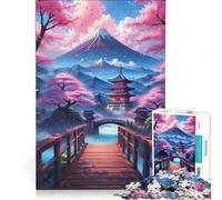 Puzzle da 1000 pezzi per ragazzi con il Monte Fuji: un gioco bello e pratico, ma anche divertente e spiritoso, ideale come regalo di compleanno o per occasioni speciali 38x26cm