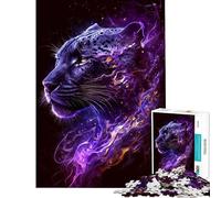 Puzzle da 1000 pezzi per ragazzi con il volto della Pantera Cosmica ideale per stimolare la mente e divertirsi in famiglia Gioco educativo per maggiori di 14 anni (38x52cm)