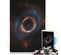 Puzzle da 1000 pezzi per ragazzi con illustrazione di un buco nero, gioco impossibile, allena la mente e le mani, regalo di compleanno, regalo 38x26cm