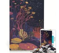 Puzzle da 1000 pezzi per ragazzi con illustrazione originale di una barriera corallina sottomarina Gioco divertente allena la mente e la manualità rafforza il legame di coppia 38x26cm