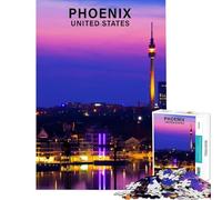 Puzzle da 1000 pezzi per ragazzi con la fenice degli Stati Uniti gioco educativo regalo di compleanno per tutta la famiglia (dimensioni 75x50cm)