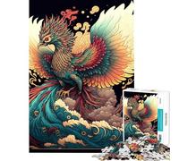 Puzzle da 1000 pezzi per ragazzi con la fenice gioco pratico di assemblaggio regalo per amici e familiari (dimensioni 50x75cm)
