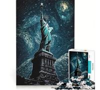 Puzzle da 1000 pezzi per ragazzi con la Statua della Libertà gioco educativo rilassante e stimolante sfida unica 38x52cm