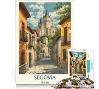 Puzzle da 1000 pezzi per ragazzi con l'acquedotto di Segovia, poster, giochi educativi, regalo di compleanno, collezione d'artista, belle arti 50x75cm
