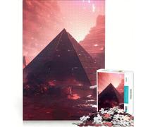 Puzzle da 1000 pezzi per ragazzi con le piramidi egizie gioco rompicapo difficile e stimolante ideale come regalo per tutta la famiglia 50x75cm