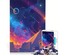 Puzzle da 1000 pezzi per ragazzi con le piramidi egizie, un gioco pratico, divertente e spiritoso, ideale come regalo per amici e familiari 38x26cm