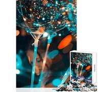 Puzzle da 1000 pezzi per ragazzi con luci a LED a forma di palloncino divertente e rilassante ideale per attività domestiche in famiglia o come regalo festivo (38x26cm)