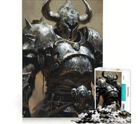 Puzzle da 1000 pezzi per ragazzi con Minotauro Paladino e Cavaliere gioco rilassante antistress intellettuale compleanno e altre occasioni 38x52cm