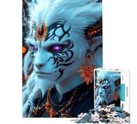 Puzzle da 1000 pezzi per ragazzi con ritratti di personaggi fantasy Attività divertenti da fare a casa migliora la memoria giocattolo decorativo da parete adatto a ragazzi dai 14 anni in su (38x52cm)