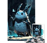 Puzzle da 1000 pezzi per ragazzi con simpatiche creature fantastiche ideale per compleanno e Natale decorazione da parete gioco rompicapo per ragazzi dai 14 anni in su (38x26cm)