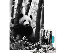 Puzzle da 1000 pezzi per ragazzi con soggetto Baby Panda ideale per l'apprendimento e l'educazione con disegni di precisione Regalo perfetto (dimensioni 38x52cm)