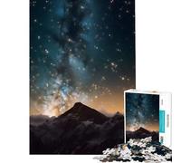 Puzzle da 1000 pezzi per ragazzi con stelle sopra giocattolo educativo per l'apprendimento e il miglioramento della memoria regalo di compleanno (dimensioni 38x26cm)