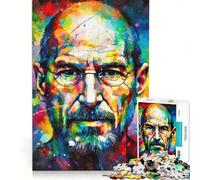 Puzzle da 1000 pezzi per ragazzi con Steve Jobs gioco interattivo migliora la memoria regalo per amici e familiari 50x75cm