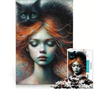 Puzzle da 1000 pezzi per ragazzi con streghe e spiriti maligni gioco pratico divertente e spiritoso ideale come regalo di compleanno o per occasioni speciali 38x26cm