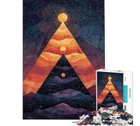 Puzzle da 1000 pezzi per ragazzi con tema "Strati Celesti" ideale anche per adulti Gioco pratico di taglio di precisione divertente attività da fare a casa (dimensioni 38x52cm)