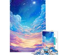 Puzzle da 1000 pezzi per ragazzi con un bellissimo cielo stellato gioco interattivo educativo e stimolante ideale come regalo per uomini e donne perfetto per la decorazione della casa (38x52cm)